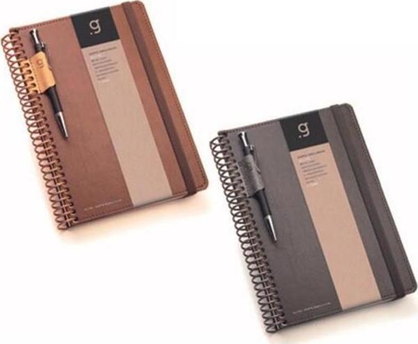 Gıpta Elite Spiralli Sert Kapak Not Defteri 17X24Cm 100 Yaprak Kareli 6970 (Karışık Renk 1 Adet) - Image 1