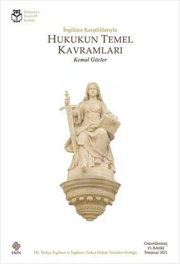 İngilizce Karşılıklarıyla Hukukun Temel Kavramları - Ekin Basım Yayın - Image 1