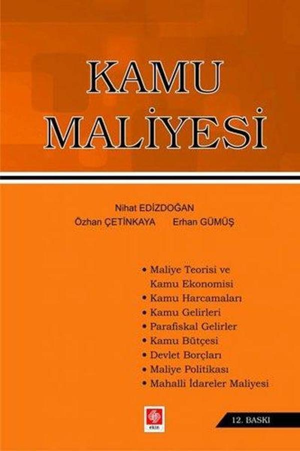 Ekin Basım Yayın Kamu Maliyesi - Ekin Basım Yayın - Image 1