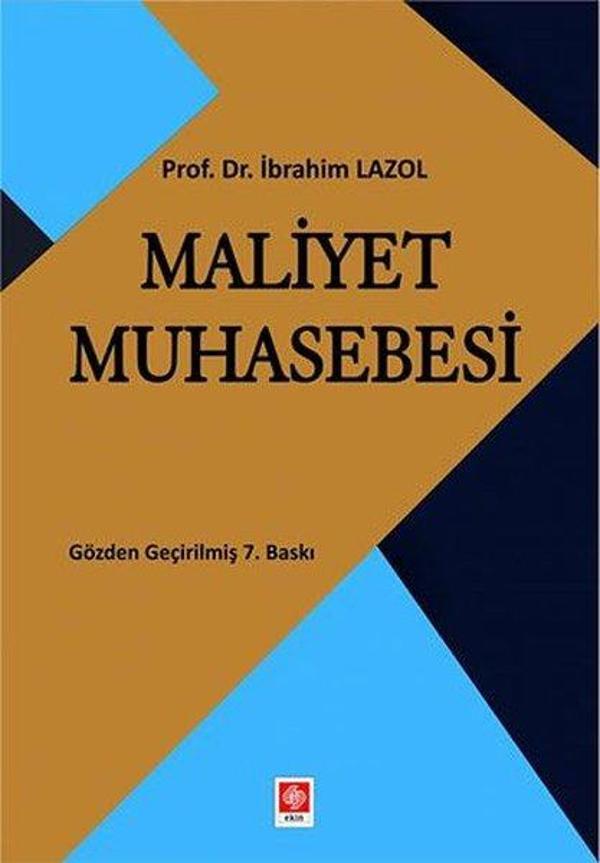 Maliyet Muhasebesi - Ekin Basım Yayın - Image 1