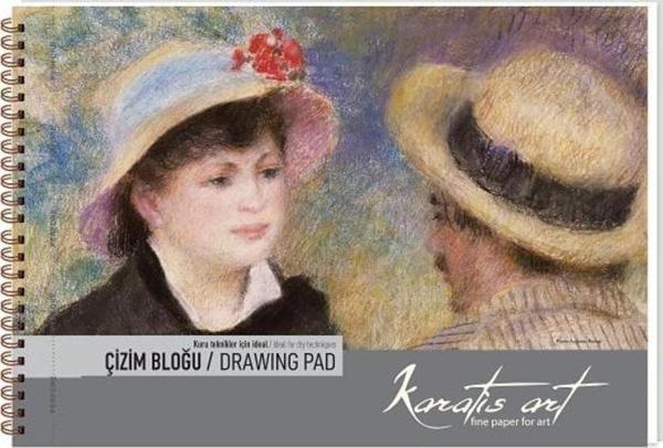 Keskin Color Karatis Art Resim Kağıdı 300 Gram 50X70 Cm 489003-99 (50 Li Paket) - Image 1