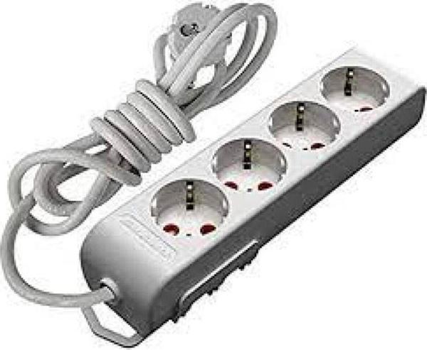 Ri-Tech 4 Lü Topraklı 1 Metre Grup Priz (001 175 410002 01 00) - Image 1