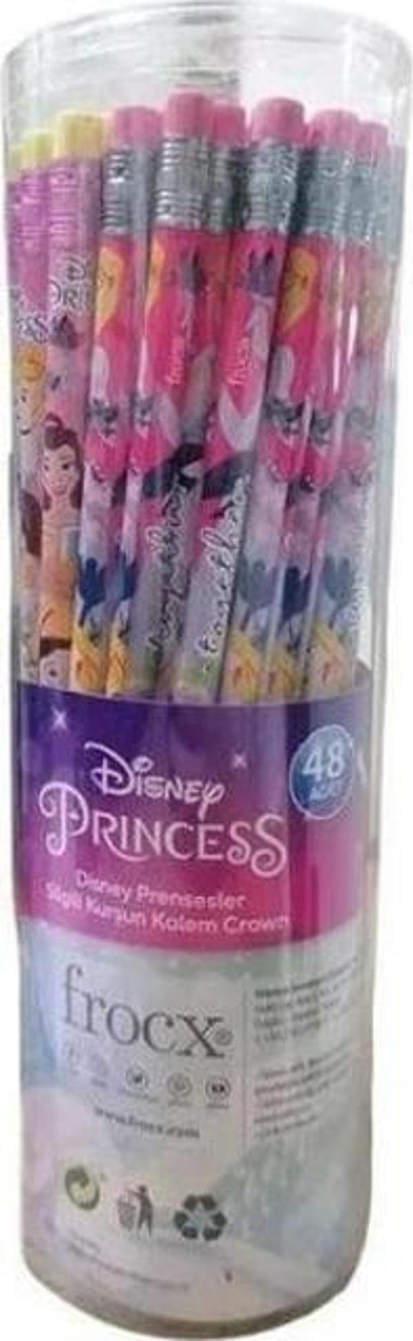 Otto Kurşun Kalem Silgili Disney Prenses Cro 44498C (48 Li Paket) - Image 1