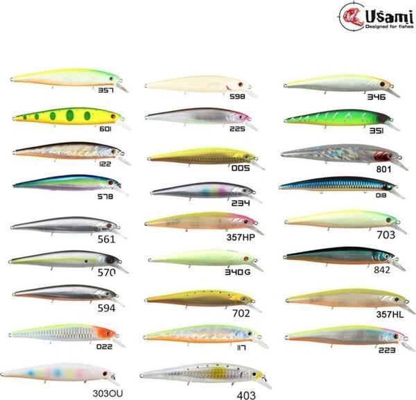 Usami Jack The Ripper 115F-SR 115mm 15.9 G Maket Balık 117 - Image 1