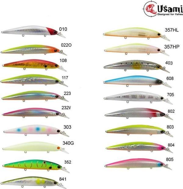 Usami Saroo 110S-SR 110mm 21.3gr Maket Balık 403 - Image 1