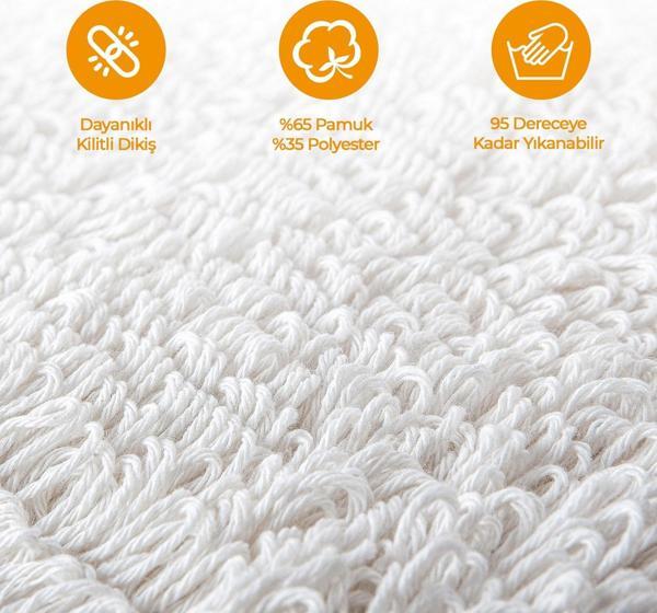 Mulpex Zincir Dikiş Nemli Mop 50 cm., 220 gr. x 5 Adet - Image 1