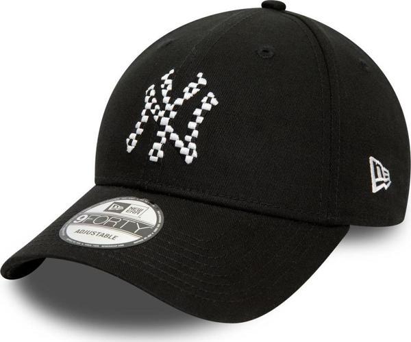 New Era 60503428 Yankees Seasonal Infill 9FORTY Adjustable Black Unisex Şapka - Image 1