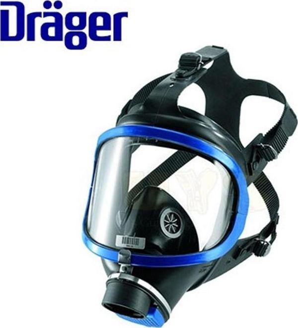 Drager X-Plore® 6300 Tam Yüz Gaz Maskesi Mavi Renk X 5 Adet - Image 1