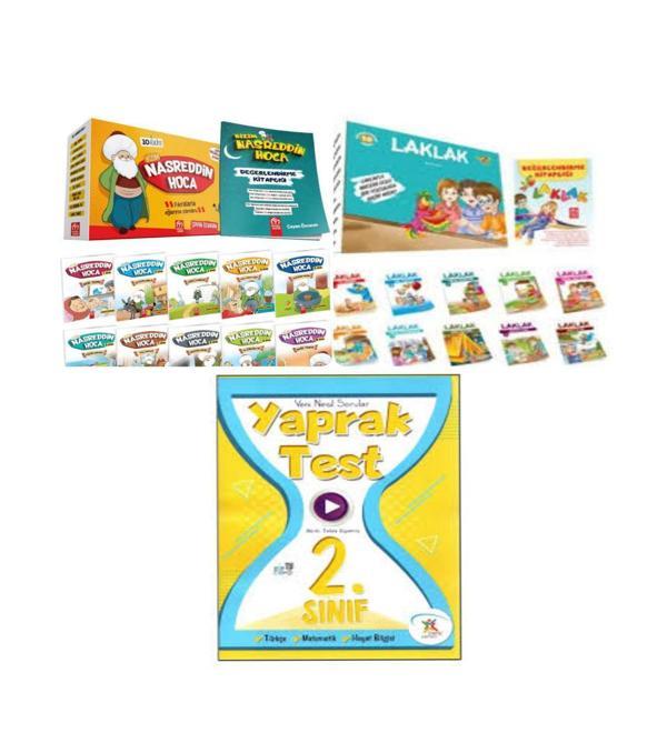 2. Sınıf Laklak Hikaye Serisi+Bizim Nasreddin Hoca Ve Tüm Dersler Yaprak Test - Model Yayınları - Image 1
