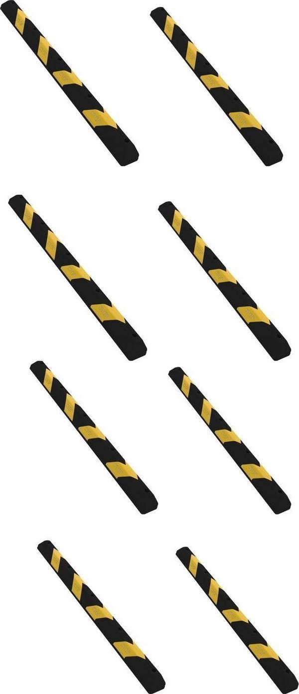 190 Cm Yüksek Performans Araç Stoperi Siyah-Sarı x 8 Adet - Image 1