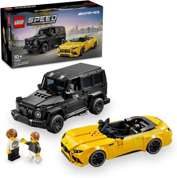 Lego Speed Champions Mercedes-AMG G 63 ve Mercedes-AMG SL 63 76924 – 10 Yaş ve Üzeri Set(808Parça) - Image 1
