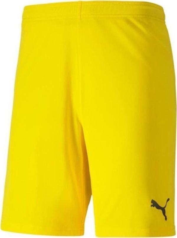 Puma 704262 Teamgoal 23 Knit Shorts Açık Sarı - Image 1