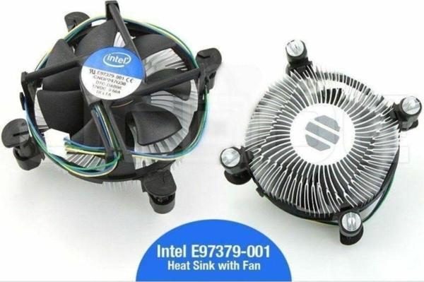 Mykablo Intel E97379-003 Orjinal Intel Alüminyum 1150P,1155P,1156P Işlemci Fanı - Image 1