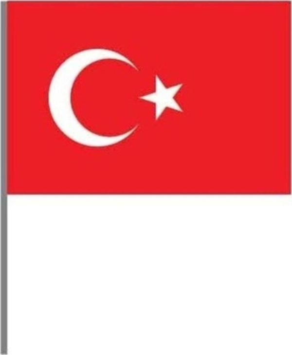 Vatan Sopalı Battal Boy Türk Bayrağı 50 Li - Image 1