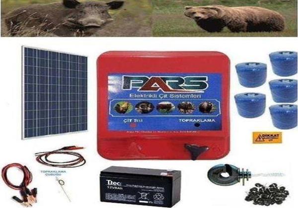 Pars Elektrikli Çit Ayı-Domuz Kovucu Maxi Set 2500 - Image 1