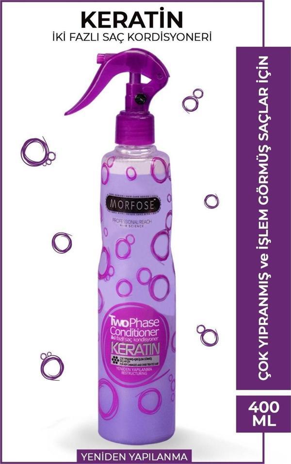 Keratin Içerikli Fön Suyu Mor 400 Ml - Image 1