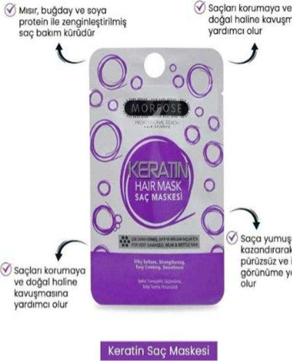 Keratin Saç Maskesi 25 ml - Image 1