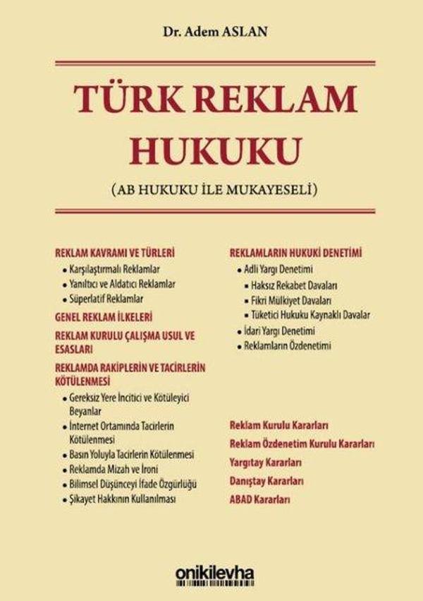 Türk Reklam Hukuku - On İki Levha Yayıncılık - Image 1