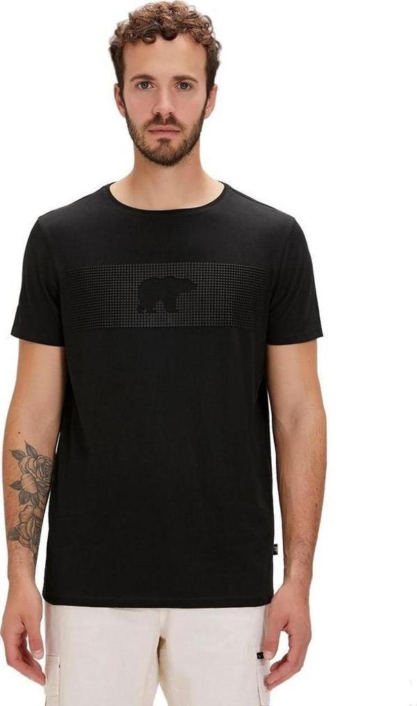 Bad Bear 20.01.07.024 Fancy T-Shirt Siyah - Image 1