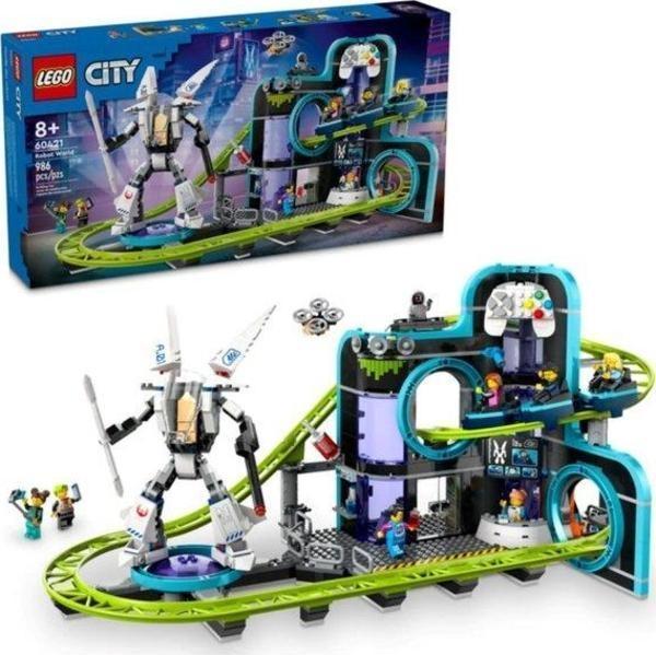 Lego City Robot Dünyası Hız Treni Parkı 60421 - Image 1