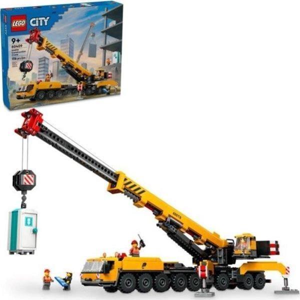 Lego City Sarı Mobil İnşaat Vinci 60409 - Image 1