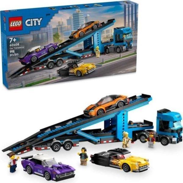 Lego City Spor Arabalı Araba Taşıyıcı Kamyon 60408 - Image 1