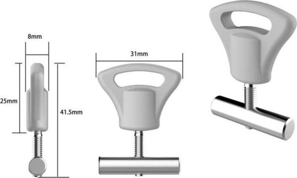 Campasist CA30139-3 2 Adet 5-6mm Karavan Ray Durdurucu - Image 1