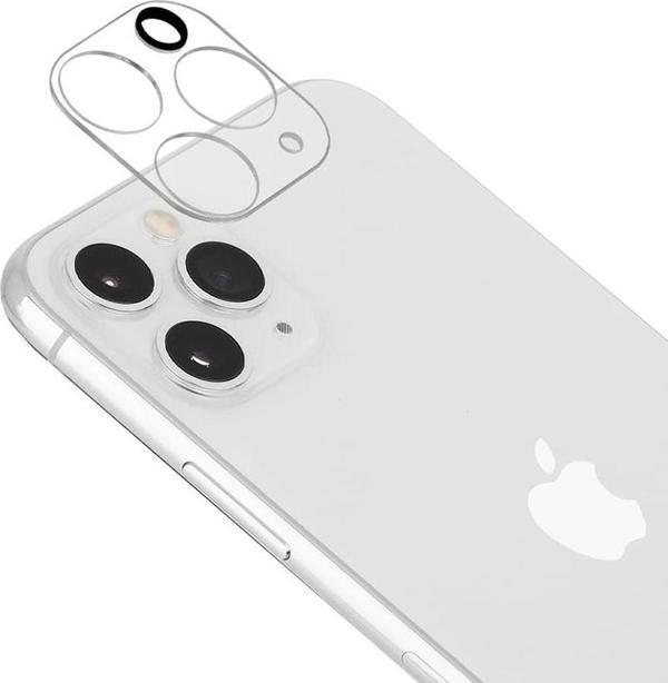 iPhone 11 Pro Kamera Lens Koruyucu 3D Cam Şeffaf Tam Kaplama - Image 1