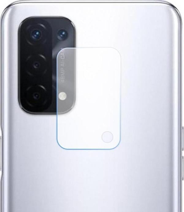 Oppo A74 Kamera Lens Koruyucu 3D Cam Şeffaf - Image 1