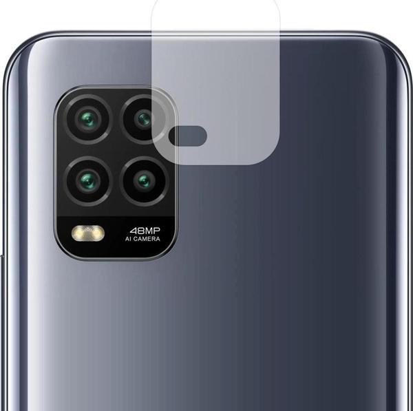 Xiaomi Mi 10 Lite Kamera Lens Koruyucu Nano Cam Şeffaf Tam Kaplama - Image 1