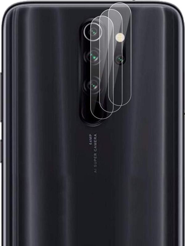 Xiaomi Redmi Note 8 Pro Kamera Lens Koruyucu 3D Cam - Image 1