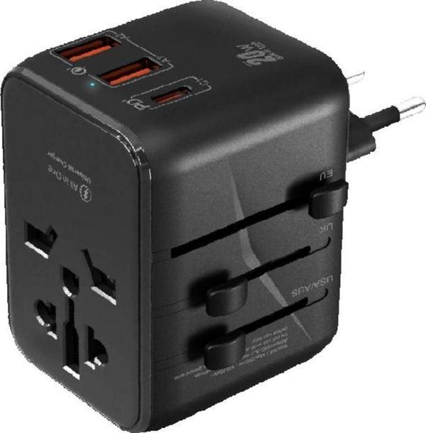 LinkTech C325 20W GaN Evrensel Şarj Adaptörü EU AUS USA UK - Image 1
