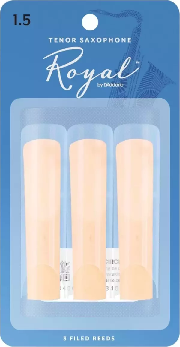D'addario Woodwinds Royal Rkb0315 Tenor Saksafon Kamışı (3 Lü) No:1.5 - Image 1