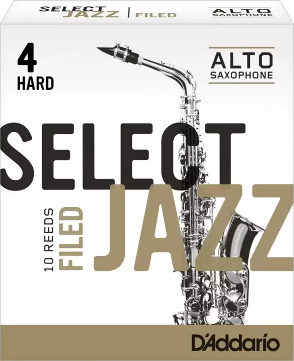 D'addario Woodwinds Select Jazz Alto Saksafon Kamışı No:4 Hard - Image 1