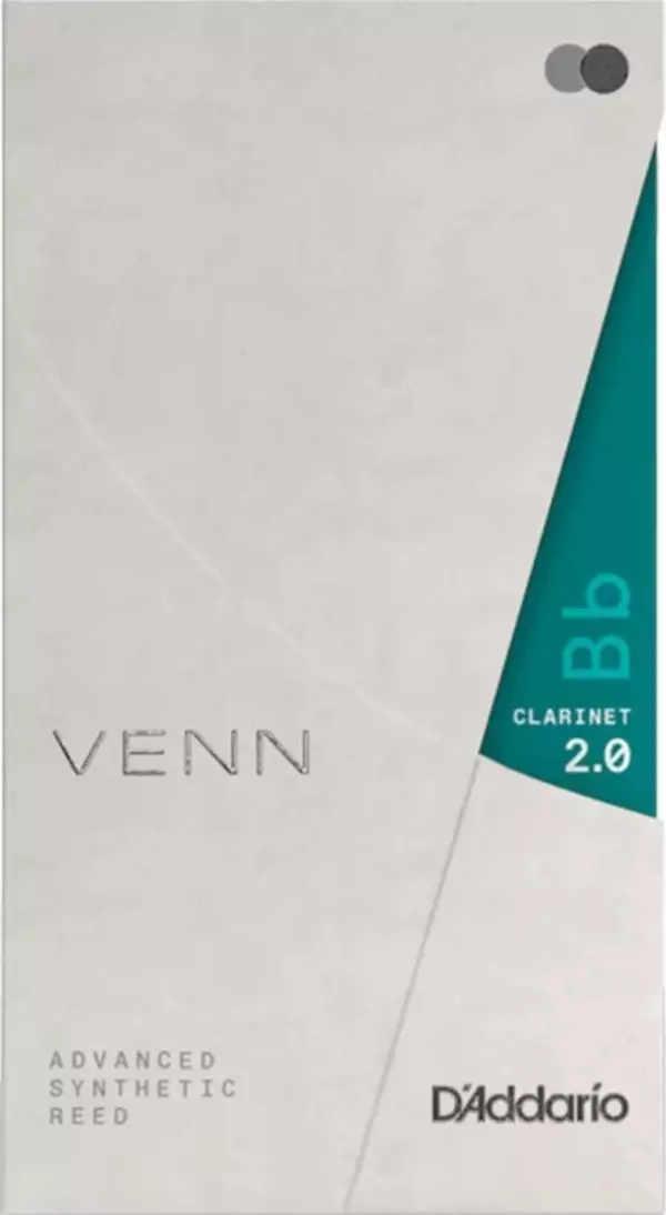 D'addario Woodwinds Venn G2 Sentetik Bb Klarnet Kamışı No:2 - Image 1
