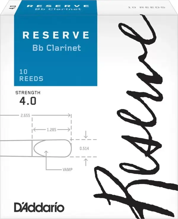 D'addario Woodwinds Reserve Dcr1040 Sib Klarnet Kamışı No:4 - Image 1