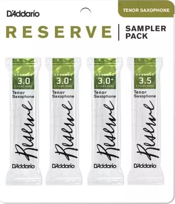 D'addario Woodwinds Reserve Tenor Saksafon Kamışı - Sampler Pack 3,0/3,5 - Image 1