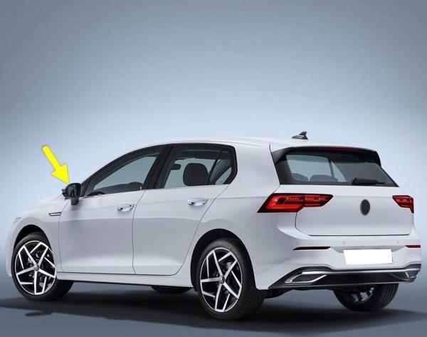 VW Golf 8 2020-2024 Sol Dış Dikiz Aynası Çerçevesi 5H0857601 - Image 1