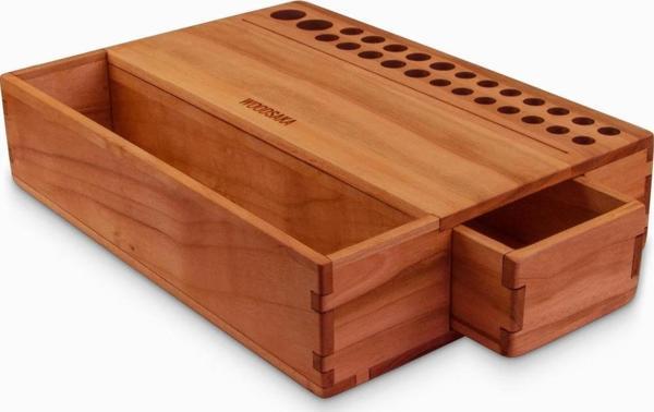 Reka - Mini Organizer - Çekmece ve Açık Saklama Gözü - Kiraz - Image 1
