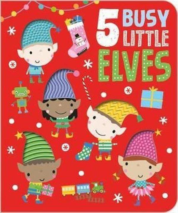 5 Busy Little Elves (board book) - Make Believe Ideas - Image 1