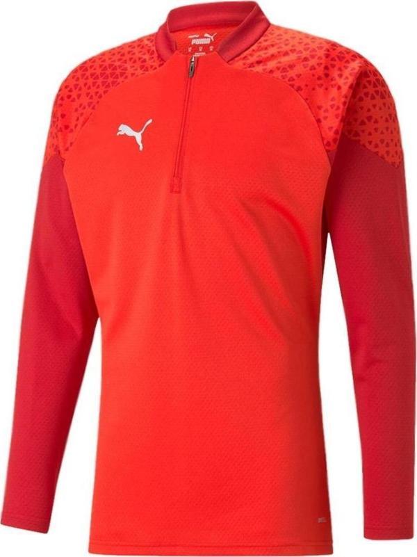 Puma 657982 Teamcup Traınıng 1/4 Zıp Top Kırmızı - Image 1
