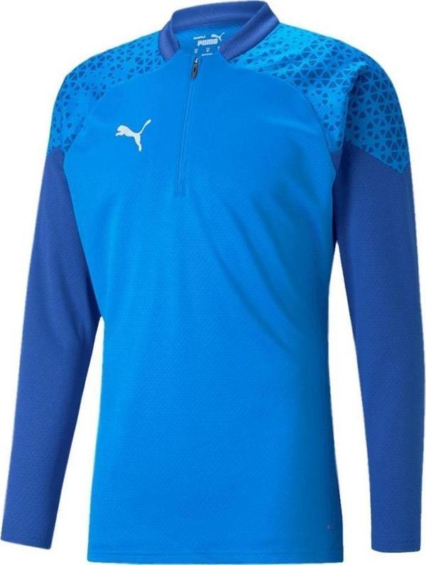 Puma 657982 Teamcup Traınıng 1/4 Zıp Top Mavi - Image 1