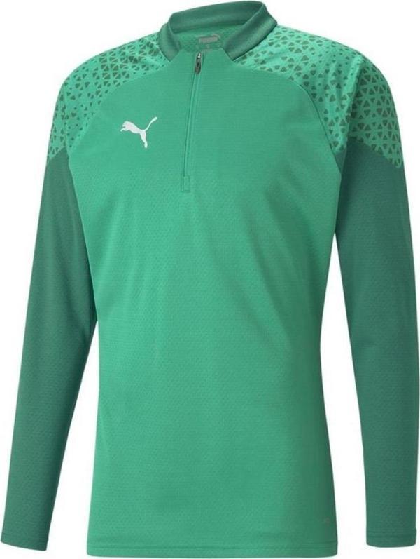 Puma 657982 Teamcup Traınıng 1/4 Zıp Top Yeşil - Image 1