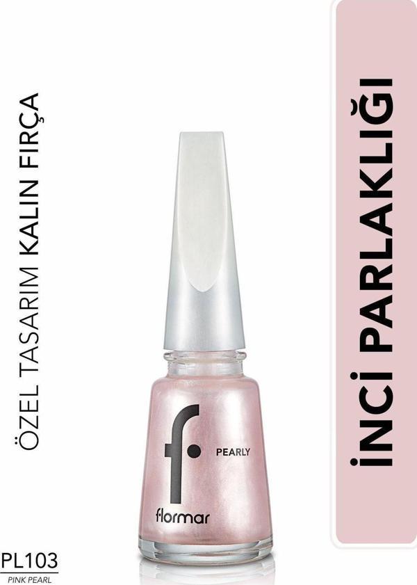Sedefli Parlak Oje (PEMBE) - Pearly Nail Enamel - Pl103 Pink Pear - 8682536035293 - Image 1