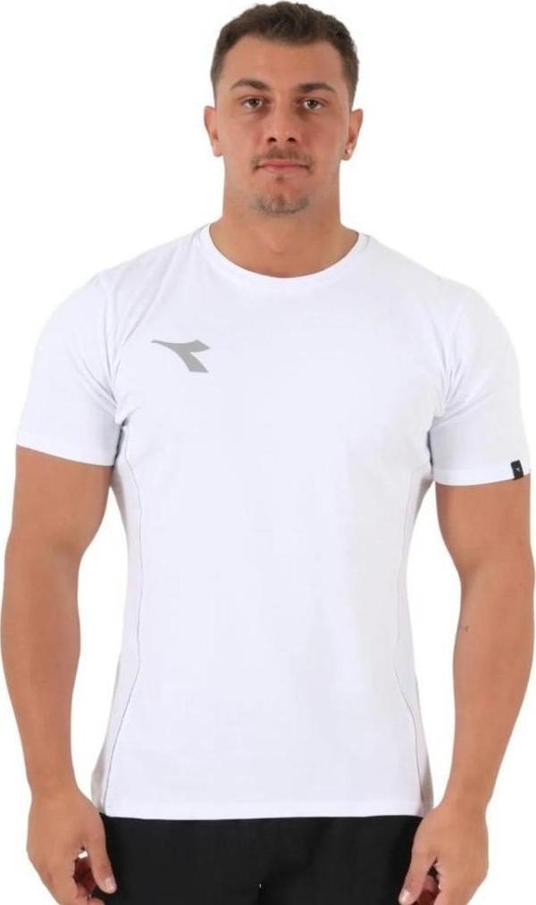 Diadora 1010253 Satürn Antrenman Tişört Beyaz - Image 1