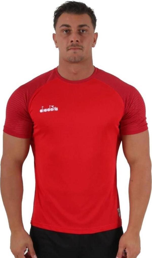 Diadora 1050119 Premium Antrenman Tişört Kırmızı - Image 1