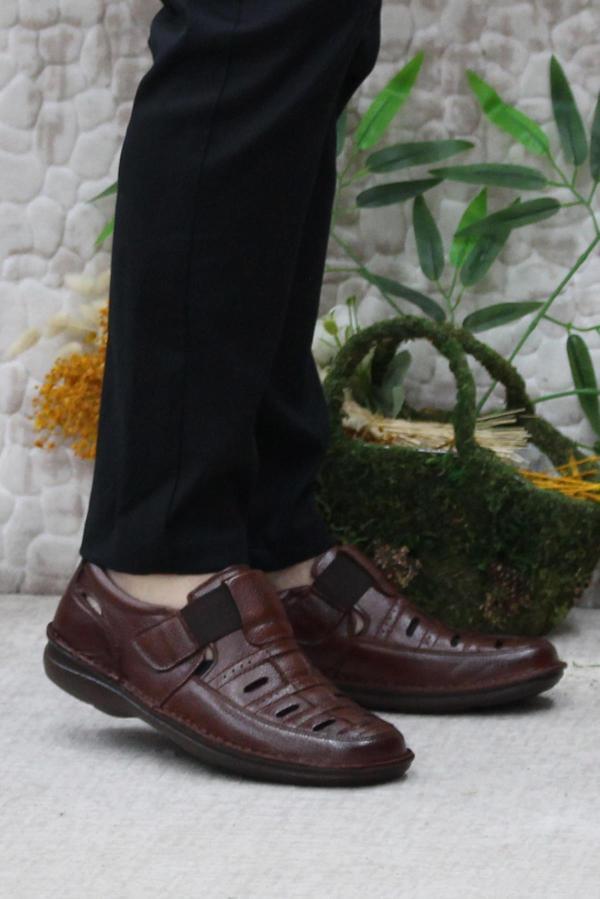 Mehmet Mete 2115 Taba Alme Comfort İç Ve Dış Hakiki Deri Erkek Ayakkabı - Image 1