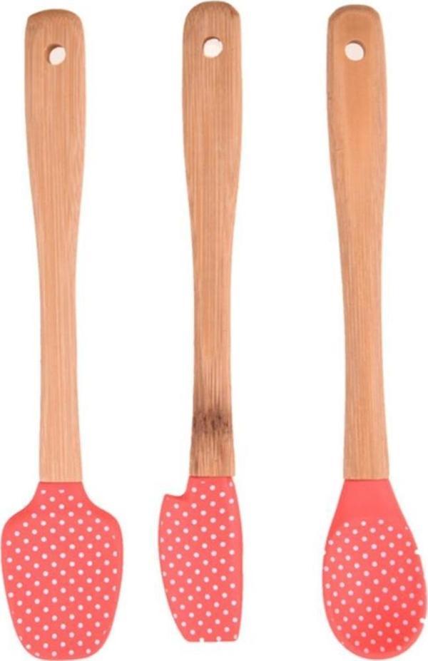 Bambum Bolly 3 Parça Spatula Seti Küçük - Image 1