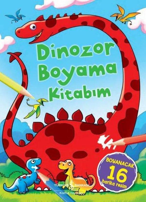 Dinozor Boyama Kitabım - İş Bankası Kültür Yayınları - Image 1