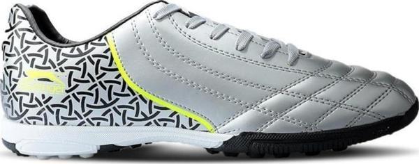 Slazenger SA12FE220 Hıno Halı Saha Ayakkabısı Gri-Siyah - Image 1